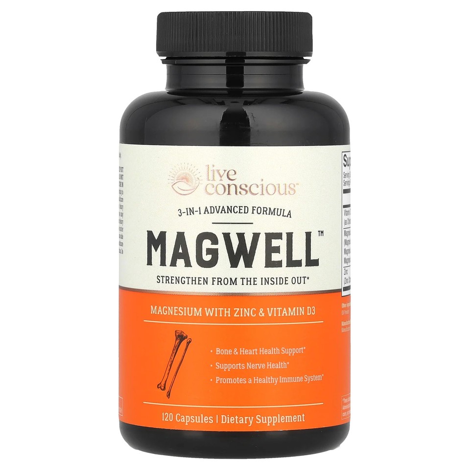 MagWell™, 3-in-1 Advanced Formula, 120 Capsules