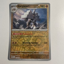 Pokémon TCG Garganacl Scarlet & Violet - Paldea Evolved 123/193 Reverse