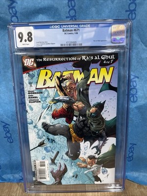 Batman #671 DC 2008 Modern Age Issue CGC 9.8 - League of Assassins Graded Comic