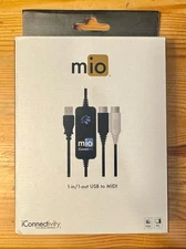 iConnectivity mio USB MIDI Interface 1x1 – Open Box, Never Been Used - Mint!