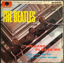 The Beatles please please me 1963 Uk Rare 3rd press vinyl lp pmc 1202