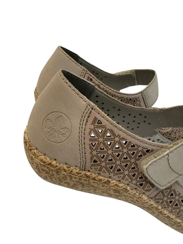 Scarpe Rieker Mary Jane beige nuove con scatola taglia 6 prezzo consigliato £ 67 - Foto 5 di 9