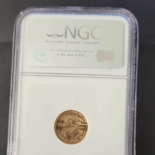 U.S. Mint American Eagle 2006 Gold 1/10 oz NGC MS 69 Coin
