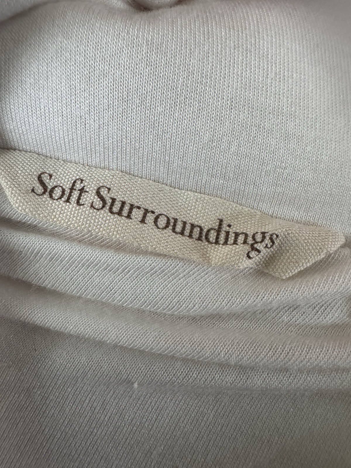 Soft Surroundings Medium *READ* Full Zip Jacket H… - image 9