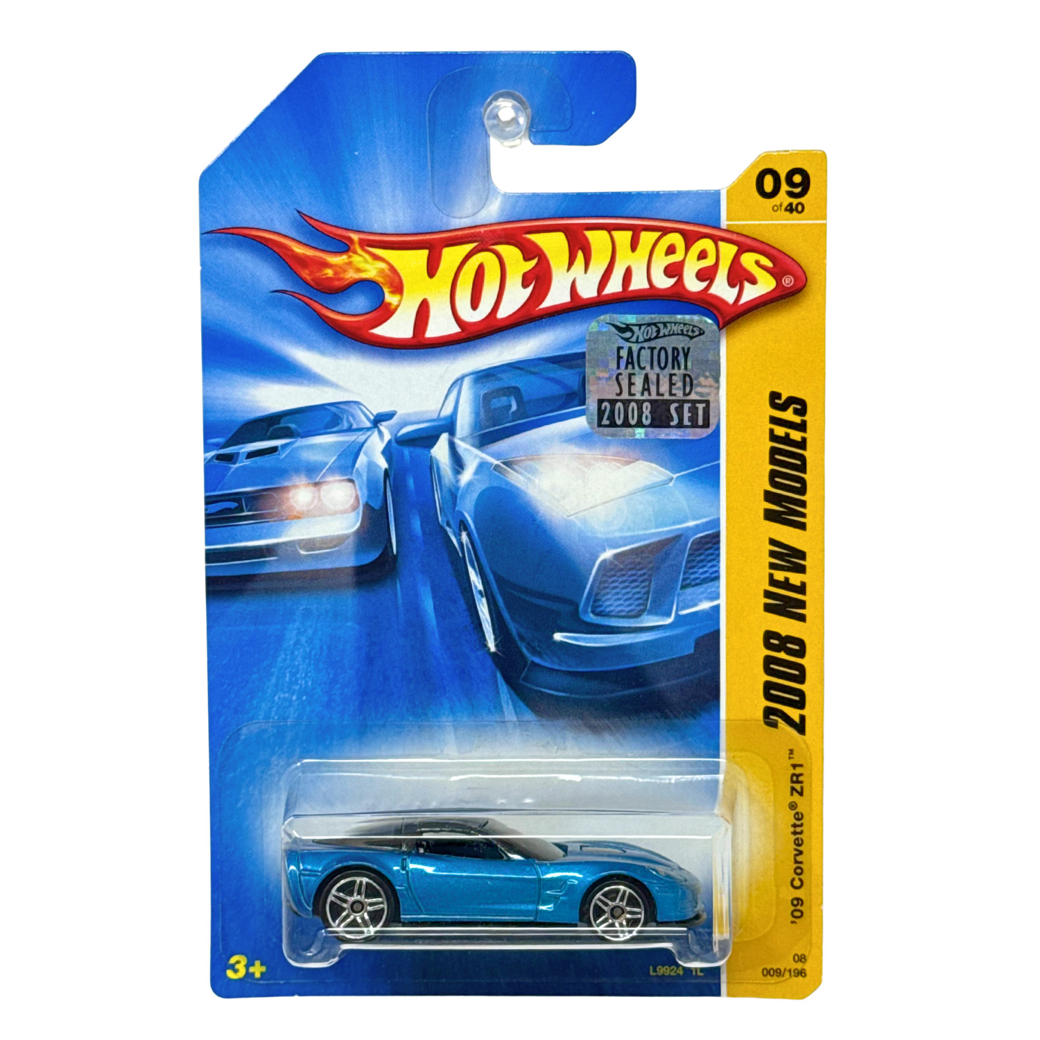 Hot Wheels 2008 New Models 2009 Chevy Corvette ZR1 1:64 Diecast Factory Sealed