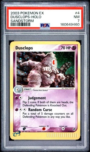 Dusclops graded PSA 7 for sale on eBay