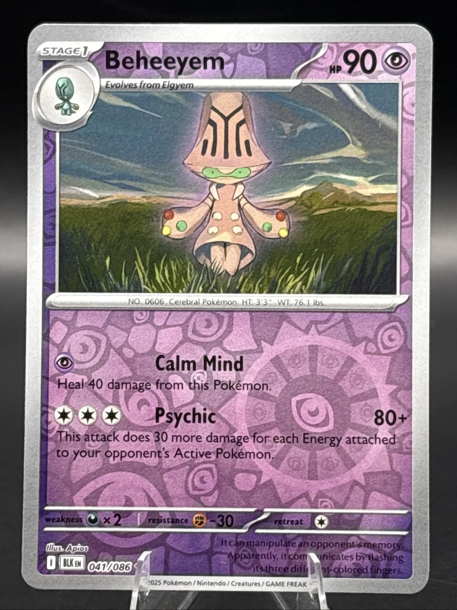 beheeyem pokemon card value Beheeyem Pokémon TCG Cards for sale