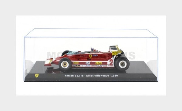 Edicola FE24-0044 Ferrari - F1 312 T5 N 2 Season 1980 Gilles Villeneuve - Mit Ve-image