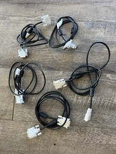 Lot of 5 x DVI-D to DVI-D Male to Male DVI 5 Ft Cables for Monitor NEW