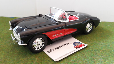 Chevrolet Corvette Targa Cabriolet 1/18 Burago 3396 Bleu – Miniature De Collection