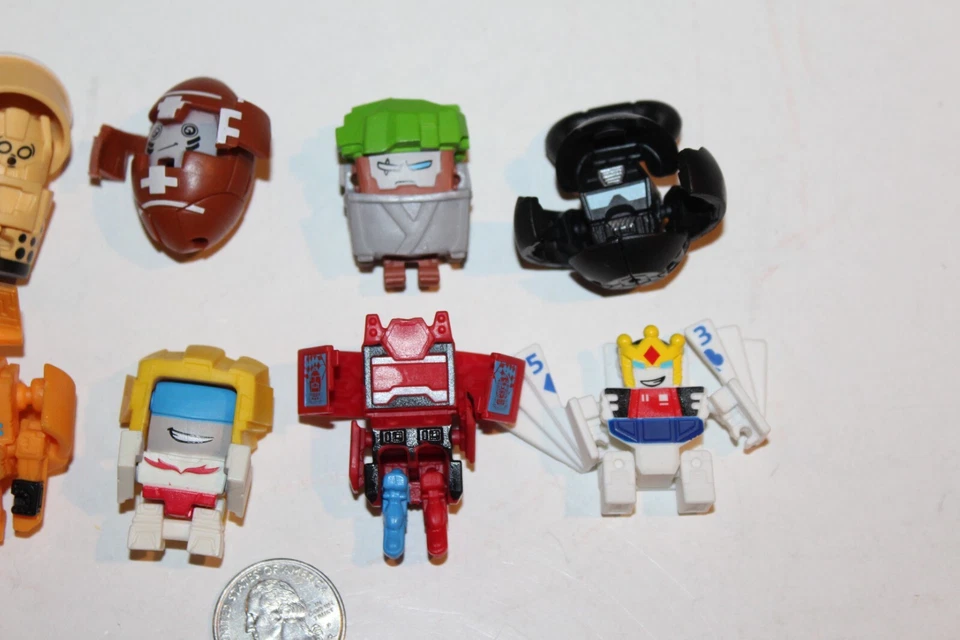 10 mixed Transformer Botbots Unused Loose Fottle Barts Bonz Eye Sticky McGee HTF - Image 3 of 3