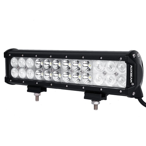 Barra de luz de trabajo LED de 12 pulgadas 72 W AUXBEAM HAZ COMBINADO PARA Ford 2017-2022 Super Duty - Imagen 3 de 12