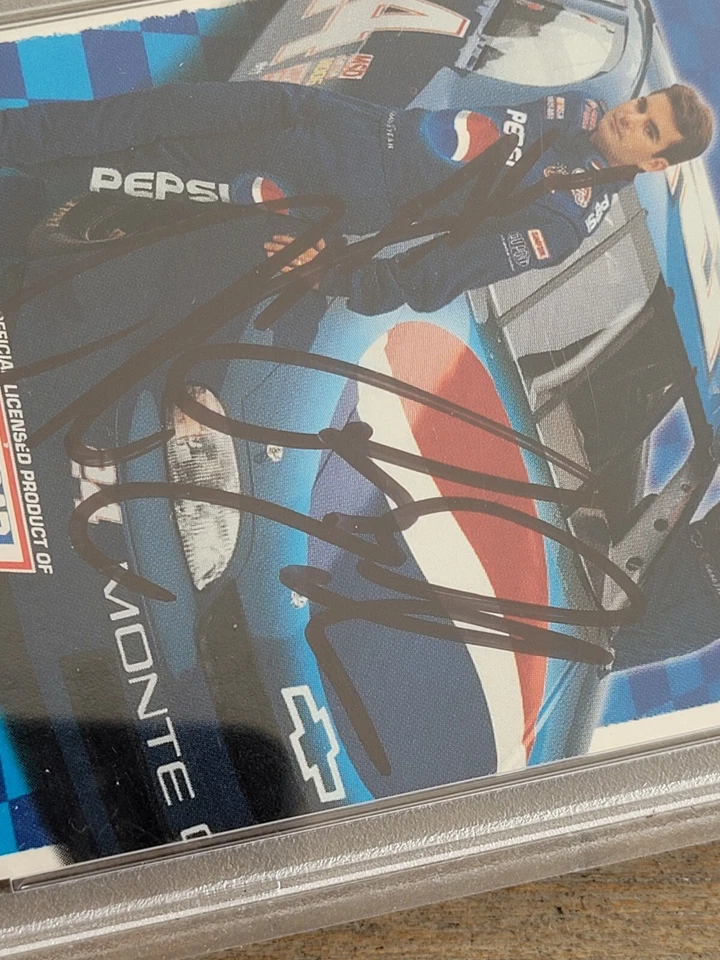 1999 Pepsi Racing Jeff Gordon /Ray Evernham Dual on Card Auto-PSA Authentic-POP1 - Image 3 of 3