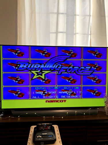 Burning Force Mega Drive Japan (Original Box and Manual) - Picture 13 of 14