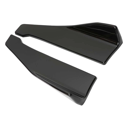For Chevrolet Malibu Front Bumper Lip Splitter Spoiler Glossy Black Side Skirt B - Picture 19 of 24