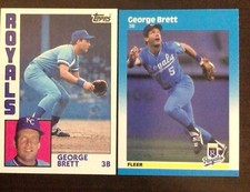 George Brett Base/Inserts - You Pick - $2.00 or 2 Card Minimum
