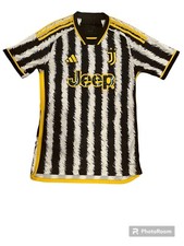 Authentic Adidas Juventus Home Soccer Football Jersey Shirt 23/24 Italy SZ SMALL