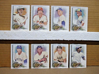 QTY 8=2022=TOPPS=ALLEN & GINTER'S=(( ALL HALL OF FAMERS ))=HOF=SEE PICTURES.