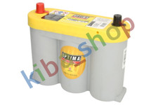 BATTERY OPTIMA 6V 55AH/765A AGM ORBITAL YELLOW L+ STANDARD TERMINAL 254X90X203