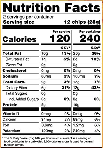 Mr. Tortilla Chips – Low Carb Keto Friendly Vegan Healthy Snack Crisps 3 Net ... - Picture 7 of 7