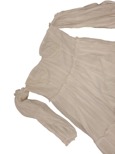 Cami NYC cold shoulder corsetted white boho maxi wedding dress Size small - Picture 6 of 11