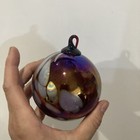 Retired St Helen Ball From Jacob sons 1991 Tree Ball Ornament Iradescent — photo 5