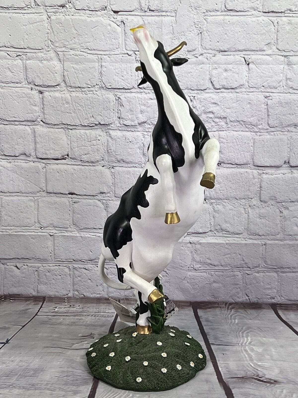 vtg 2001 Cow Parade #9131 Daisy's Dream figurine large 18&