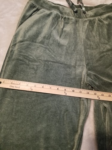 Vintage Velour Tracksuit Everlast Green Womens Size XL Baggy - Picture 10 of 14