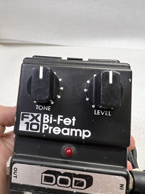DOD FX10 Bi-Fet Preamp ジャンク Vintage DOD FX10 Bi-Fet Preamp Booster Guitar Effect Pedal