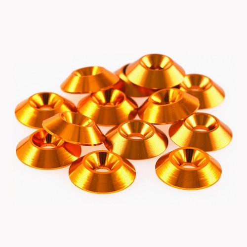 M2 M2.5 M3 M3.5 M4 M5 M6 Brass Washers For Countersunk Head Screws Bolts Gasket - Picture 2 of 5