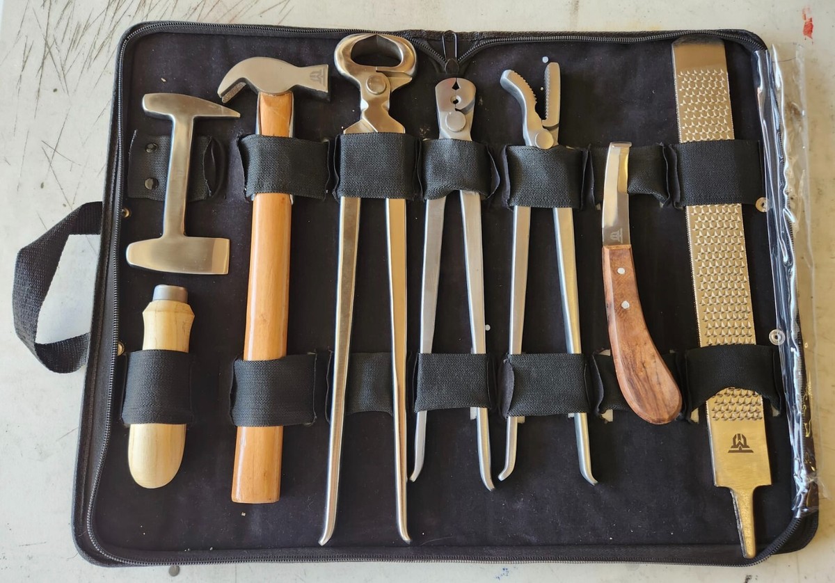json2xml Kit d'outils Soin des Sabots pour maréchaux-ferrants