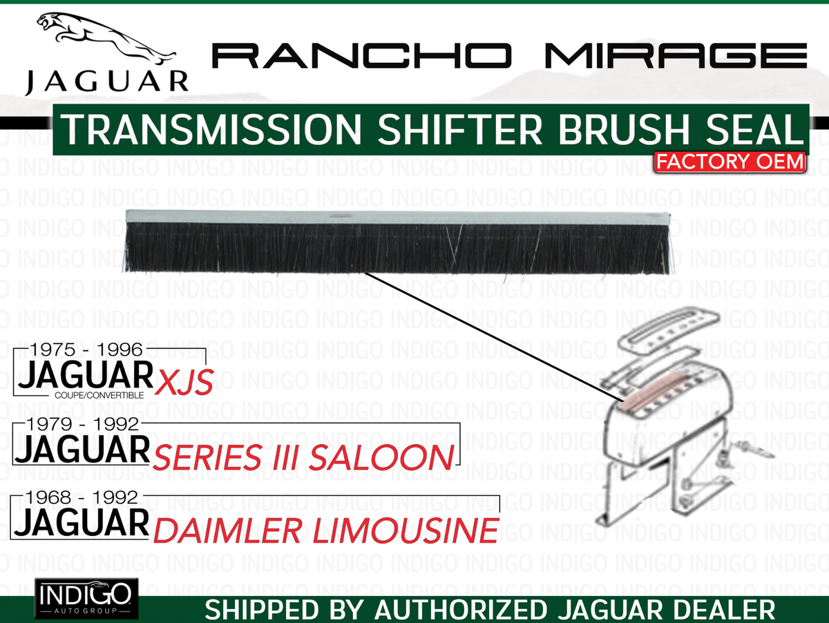 JAGUAR OEM XJS XJ6 SERIES III TRANSMISSION SHIFTER BRUSH