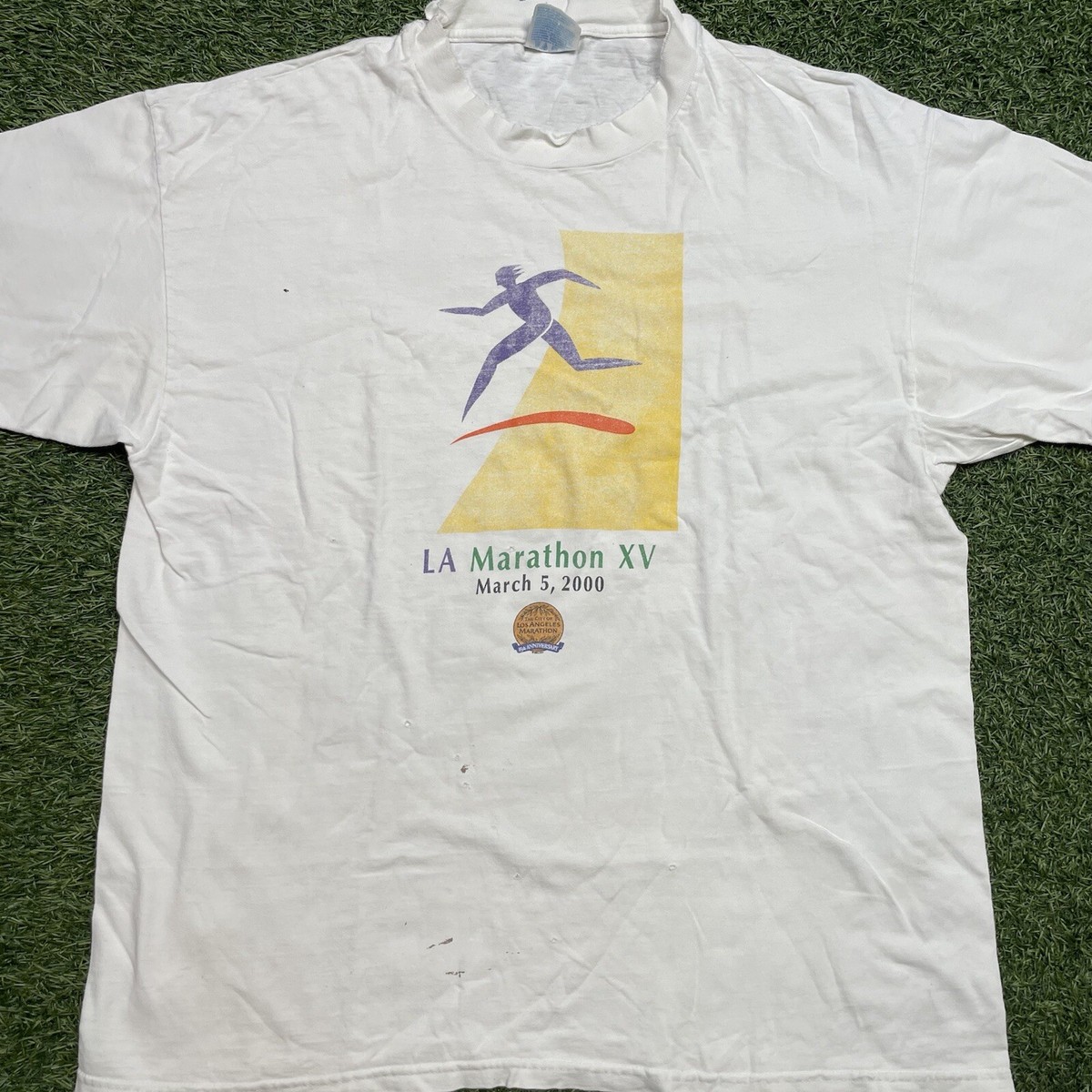Simple life Ophrys LA Marathon半袖Ｔ LA Marathon Shirt XLarge Vintage 90s 00s Honda Running