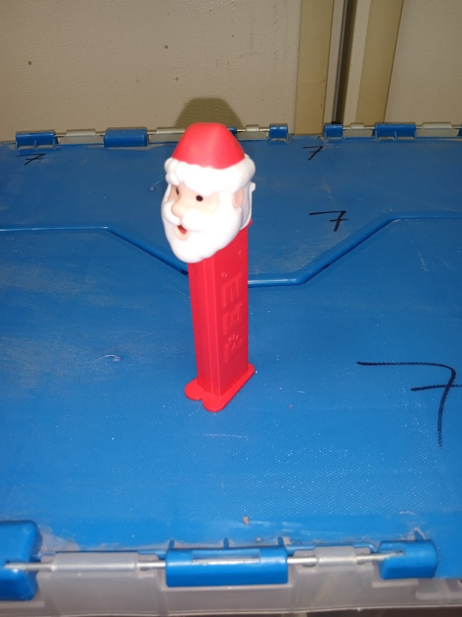 Vintage PEZ Dispenser Santa Claus Red White Open Mouth & Eyes | eBay