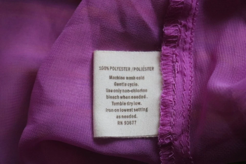 Blusa para mujer Decree sin mangas a rayas multicolor talla S pequeña Foto 4 de 4