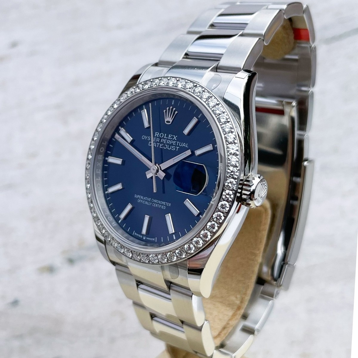 Rolex Datejust 36mm Full Set 2023 UNWORN Diamonds 126200 Rolex Datejust 36mm Full Set 2023 UNWORN Diamonds 126200