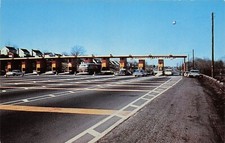 Garden State Parkway NJ New Jersey Turnpike Toll Gate Vtg Postcard E18 Garden State Parkway NJ New Jersey Turnpike Toll Gate Vtg Postcard E18