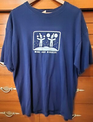 Mine Are Bigger T-shirt By Custom 77 sz XL