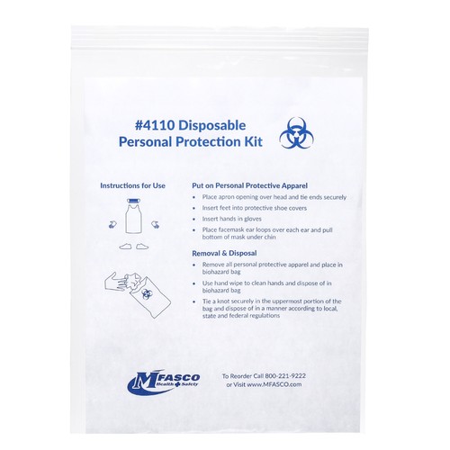 Biohazard Personal Protection Kit Prepper BUG OUT BAGS - Picture 2 of 2