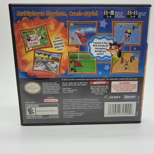 Crash Boom Bang! (Nintendo DS, 2004) Complete CIB - Picture 2 of 4