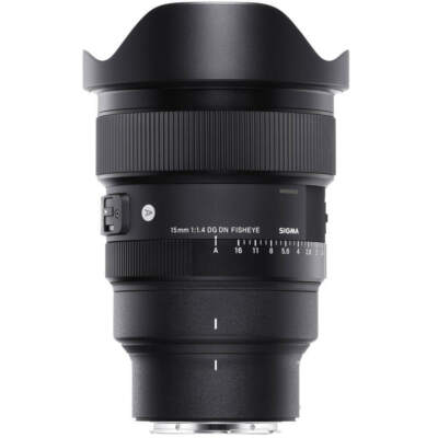 Neu Sigma 15mm F1.4 DG DN Diagonale Fisheye Art Series für Sony E Mount