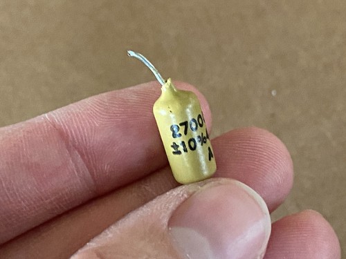 Vintage Mullard .027 uf 400v Mustard Guitar Amp Capacitor (Qty Avail) - Picture 2 of 4