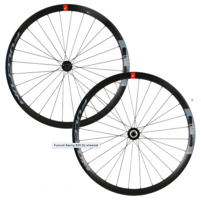 パーツ FULCRUM RACING800 DB Fulcrum Racing 800 Disc Brake 700c Wheelset - NEW | eBay