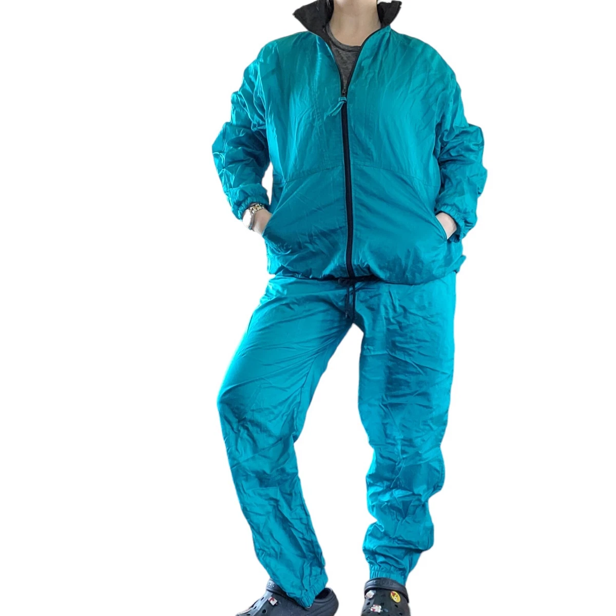 Windbreaker jogger set clearance