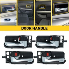 LH RH Interior Inside Door Handle Front Rear For 2003-08 Toyota Corolla Matrix