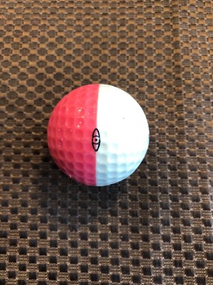 PING GOLF BALL/S-WHITE/PINK PING EYE #1 PING PUNCH..NO LOGO