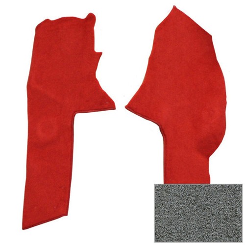 1990-93 Chevrolet Corvette Console Strip 2-pieces Cut-pile Carpet! - Picture 39 of 109