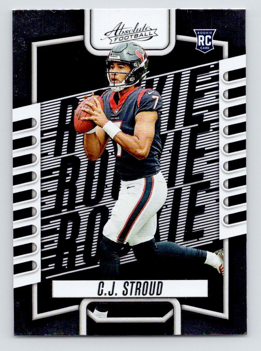 2023 Texans C.J. Stroud Absolute Football #102 (RC) Rookie   002
