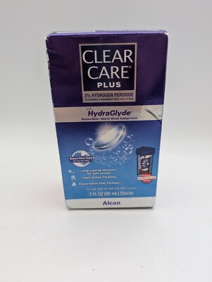 Clear Care Plus with Hydraglyde Starter Kit NEW 3 floz Alcon Exp 10/31/26 Sealed