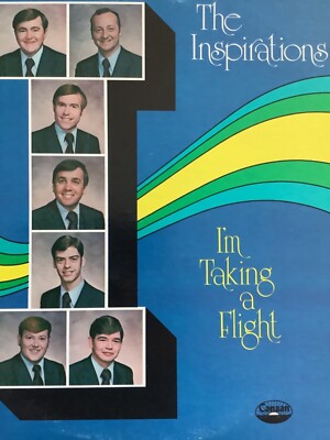 THE INSPIRATIONS: I m Taking a Flight 1975 M- vinyl LP+bonus CD TESTED